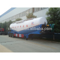 60m3 Air Discharge Tanker For Carrying Bulk Cement Semi Trailer